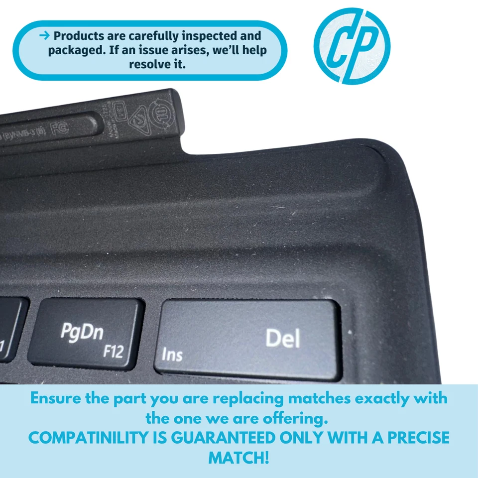 Microsoft Keyboard With Trackpad Black model: 1905 For Surface Pro X - Image 2 of 3