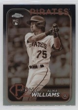 2024 Topps Chrome Sepia Refractor Alika Williams #34 0c4