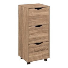 Tour de Rangement "3 Tiroirs" 80cm Naturel