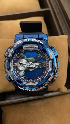 G-Shock GM-110EARTH-1AJR Analog-Digital Resin Quartz Earth Model