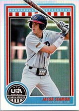 Jacob Seamon 2025 Panini USA Stars & Stripes Baseball RC Base Card 