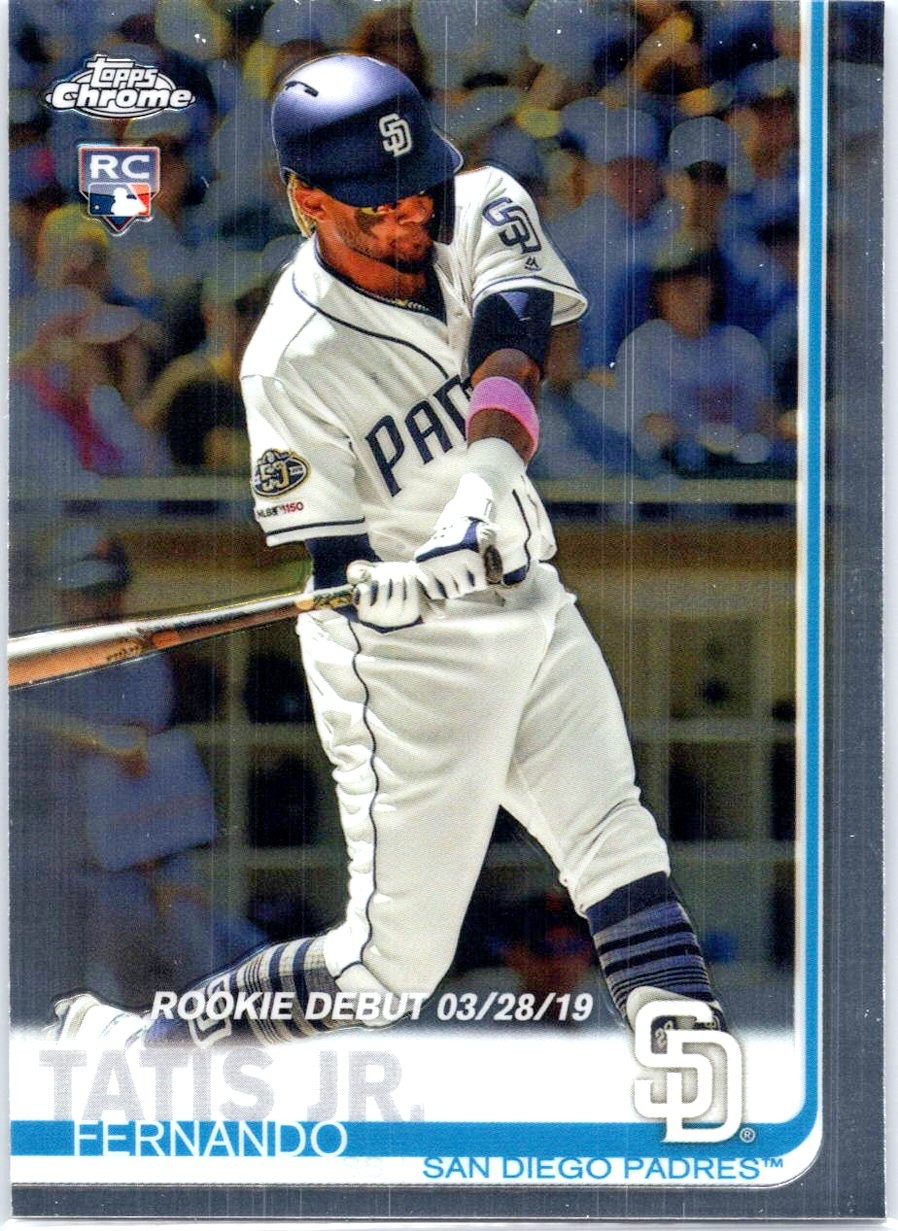 2019 Topps Chrome Update #54 Fernando Tatis Jr.