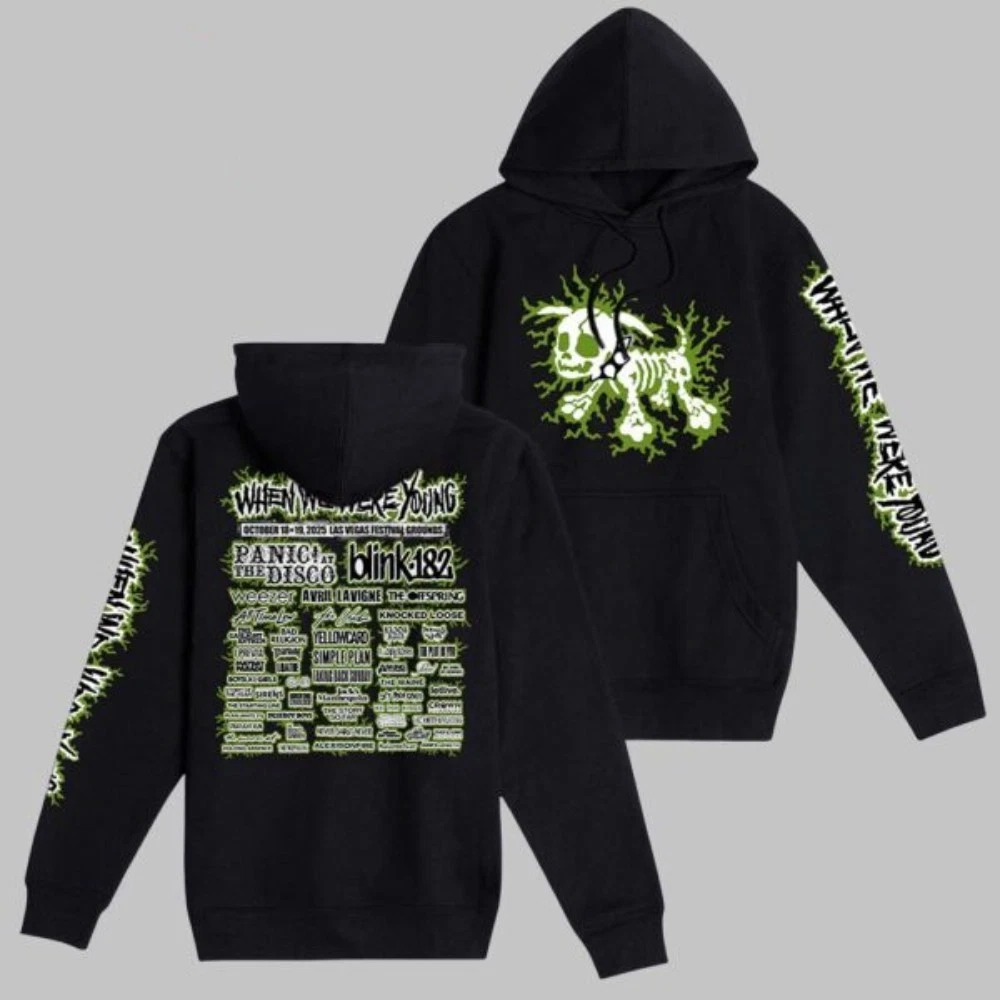 When We Were Young Festival October 2025 In Las Vegas Electric Dog Lineup Hoodie