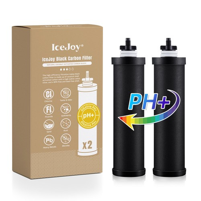 #ad Alkaline Carbon Rods 2 Pack for Gravity Water Filters – Raises pH up to 9.2... $142.68