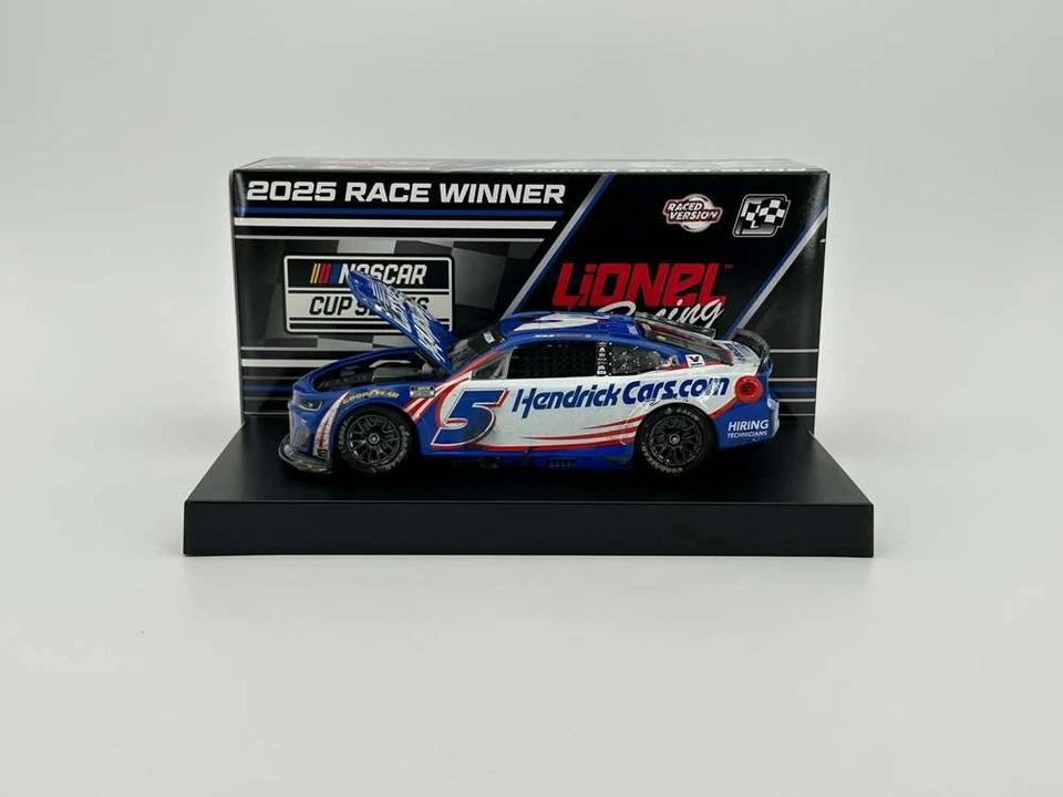 NASCAR 2025 KYLE LARSON #5 HOMESTEAD RACE WIN  HENDRICKCARS . COM  1/24 CAR - Image 2 of 3