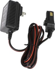 12-Volt Charger for Power Wheels Gray  Orange Top Batteries - Listed Safety