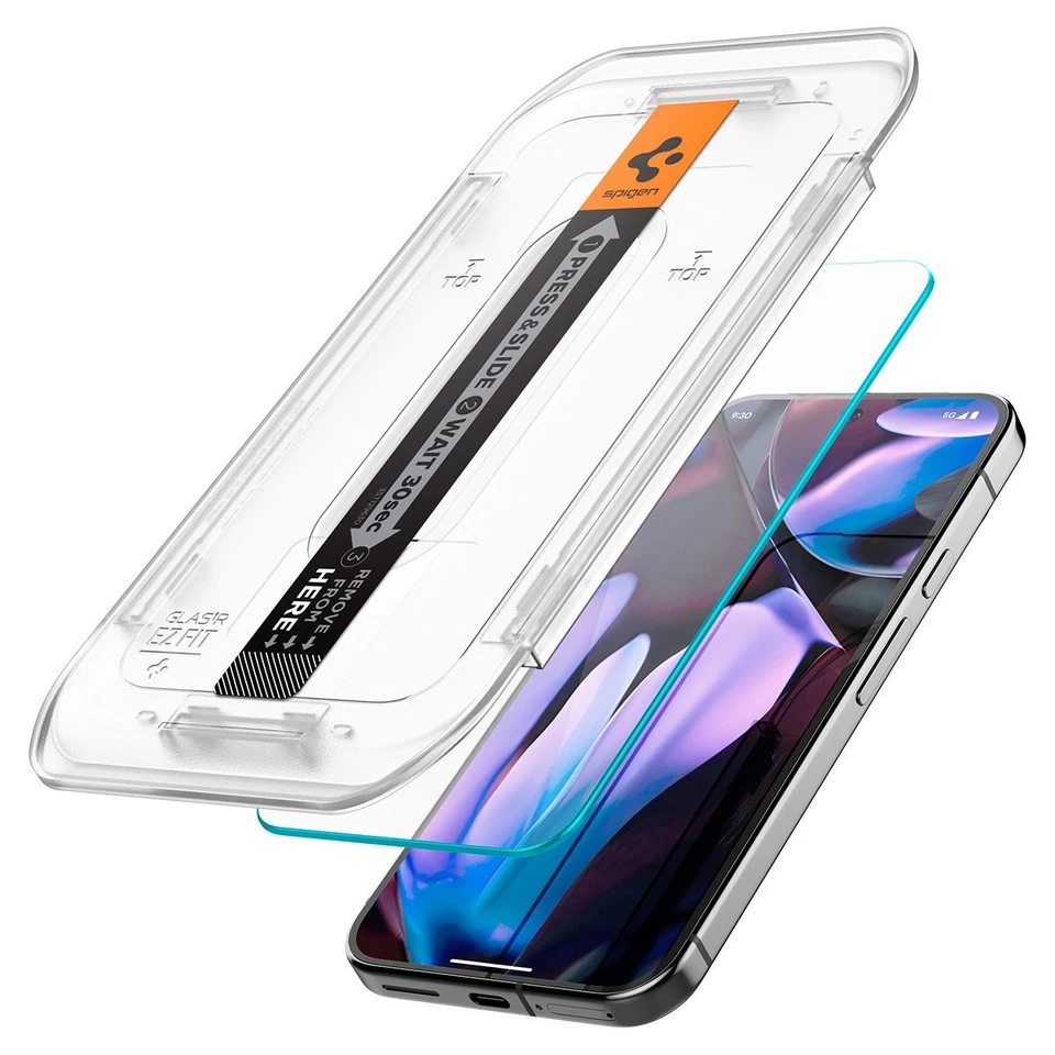For Pixel 10 / 10 Pro | Spigen Glas.tR EZ Fit 2 Pack Screen Protector - Image 3 of 4