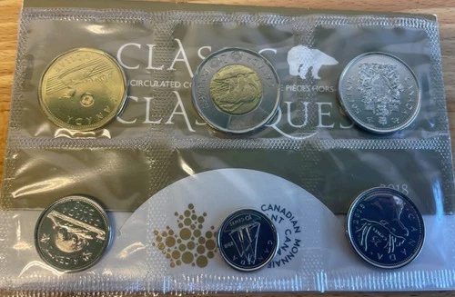 2018 Canada Uncirculated PL Coin Set in Envelop