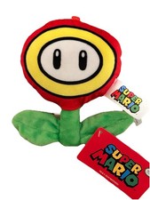 New Super Mario Brothers Fire Flower Plush Plushie Plushy 6 Inch