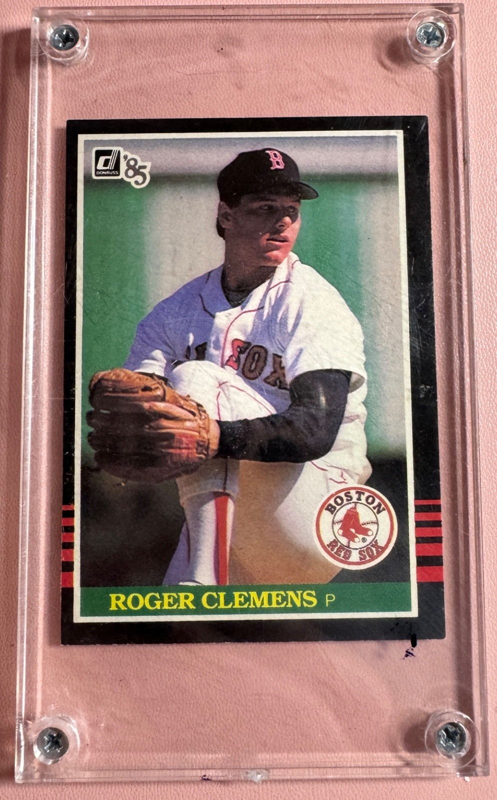 Donruss 1985 Roger Clemens #273 MLB Baseball Card Boston Red Sox Vintage