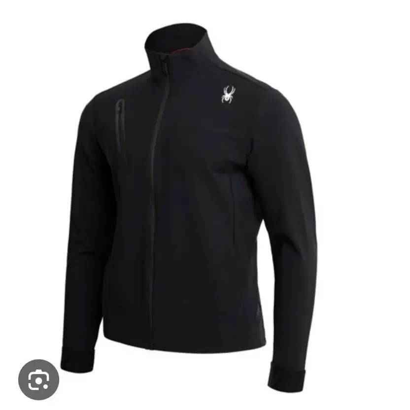 Spider Black Softshell Jacket Zip 100 Spider Zedji - image 2