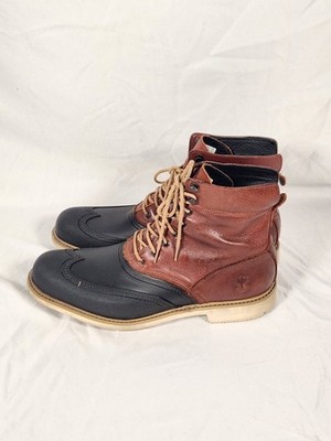 Timberland Stormduck Waterproof Leather Lace Up Wingtip Boots