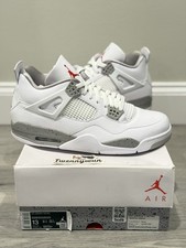 Size 13 - Jordan 4 Retro White Oreo for sale online | eBay display picture 1