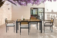 Essecke Komplette Esszimmer Tisch Esstisch StüHle 5Tlg Braun Holztisch