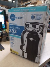 InSinkErator Power Series Contractor 333-W/C Garbage Disposal, 3/4 HP,