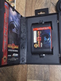 Sega Genesis Console Bundle TESTED 2 Controllers All Cables RF 3 games