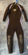 Aqua Lung Aquaflex 5mm Full Wetsuit - Men Size XL, X - Large Scuba Dive NICE!