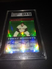 Hard to Find-2004 TOPPS FINEST WILLIE MAYS SGC 10 AUTO 8.5 GRADED FINEST MOMENT