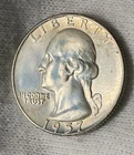 1957-D Washington SILVER Quarter BRILLIANT UNCIRCULATED !!Great Details/Luster!!