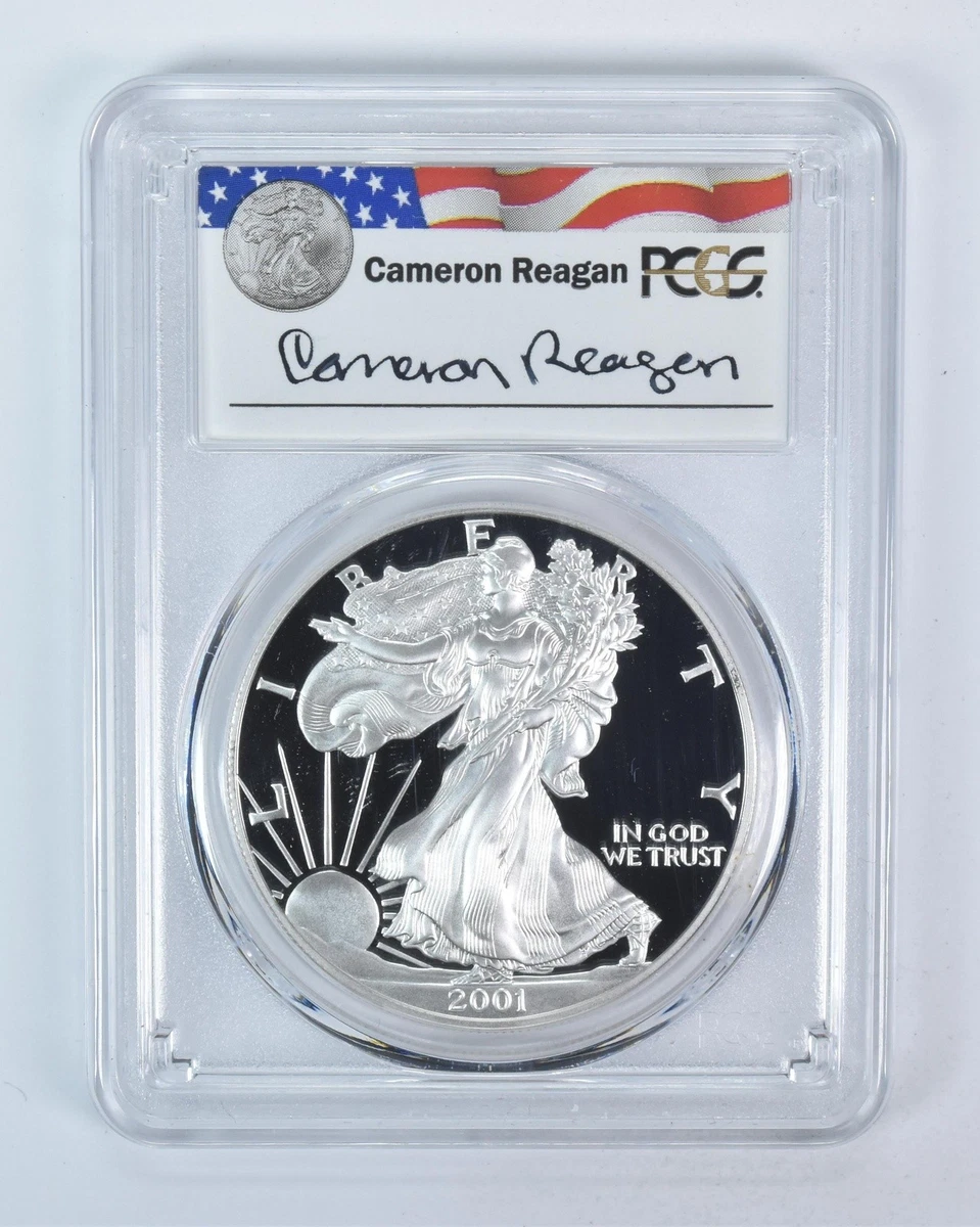 American Eagle PR 69 Graded 2001 Silver Bullion Coins for sale | eBay