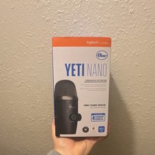 Blue Yeti Nano USB Condenser Microphone Black, Cardioid/Omnidirectional