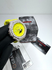 Casio G-SHOCK GA-2100-9A9ER Gelb Analog/Digital 200 m Harz mit Box Anl.