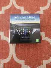 2-in-1 Wireless CarPlay  Android Auto Adapter, Plug  Play CarPlay Dongle Black