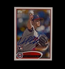 Liam Hendricks signed card 2012 Topps #81 Australia Twins