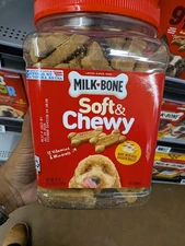 Milk-Bone Soft and Chewy Chicken Bones Treats for Dogs - 3/each order 