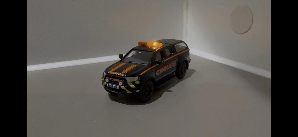Working Lights Oxford Diecast 76FR004 Crouch Recovery Ford Ranger Raptor - Image 4 of 4
