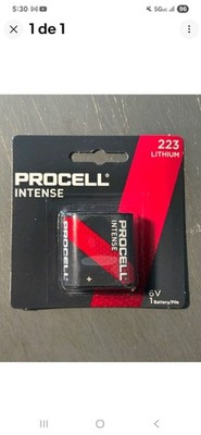 Duracell Procell 223 DL223 EL223 CRP2 Lithium Battery Brand New Exp 3/2035(6 PCS