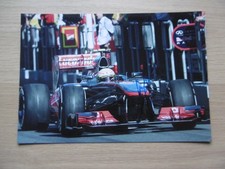 Sergio Perez "McLaren Racing" autograph signed 20x30 cm picture