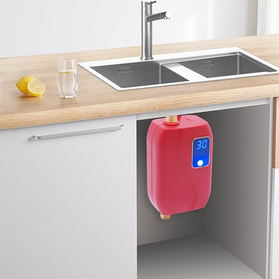 #ad Mini 110v 3000w Instant Tankless Water Heater Electric Hot Water Heater Kitchen $39.34