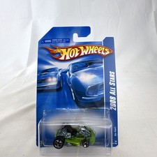 Hot Wheels 2008 All Stars Go Kart Green Metallic Racing Diecast 062/196