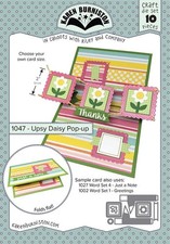 Karen Burniston Die Set 1047 Upsy Daisy Pop-Up