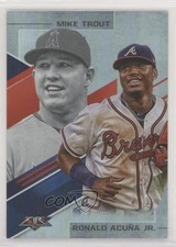 2019 Topps Fire Lasting Legacies Ronald Acuna Jr Acuña Mike Trout #LL-6 z0q