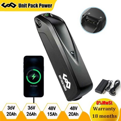 36V 48V 20Ah Hailong Lithium E-Bike Akku Fahrrad Batterie Pack für 0-2000W Motor