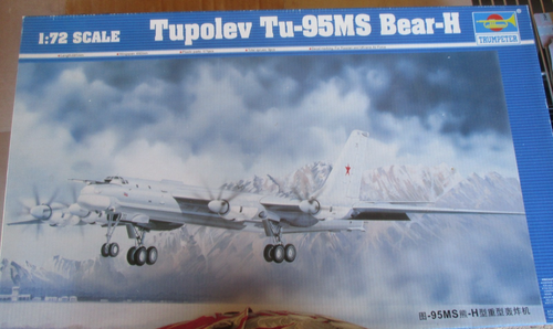 Trumpeter 01601 - 1:72 Tupolev Tu-95 MS Bear-H - New | Australia