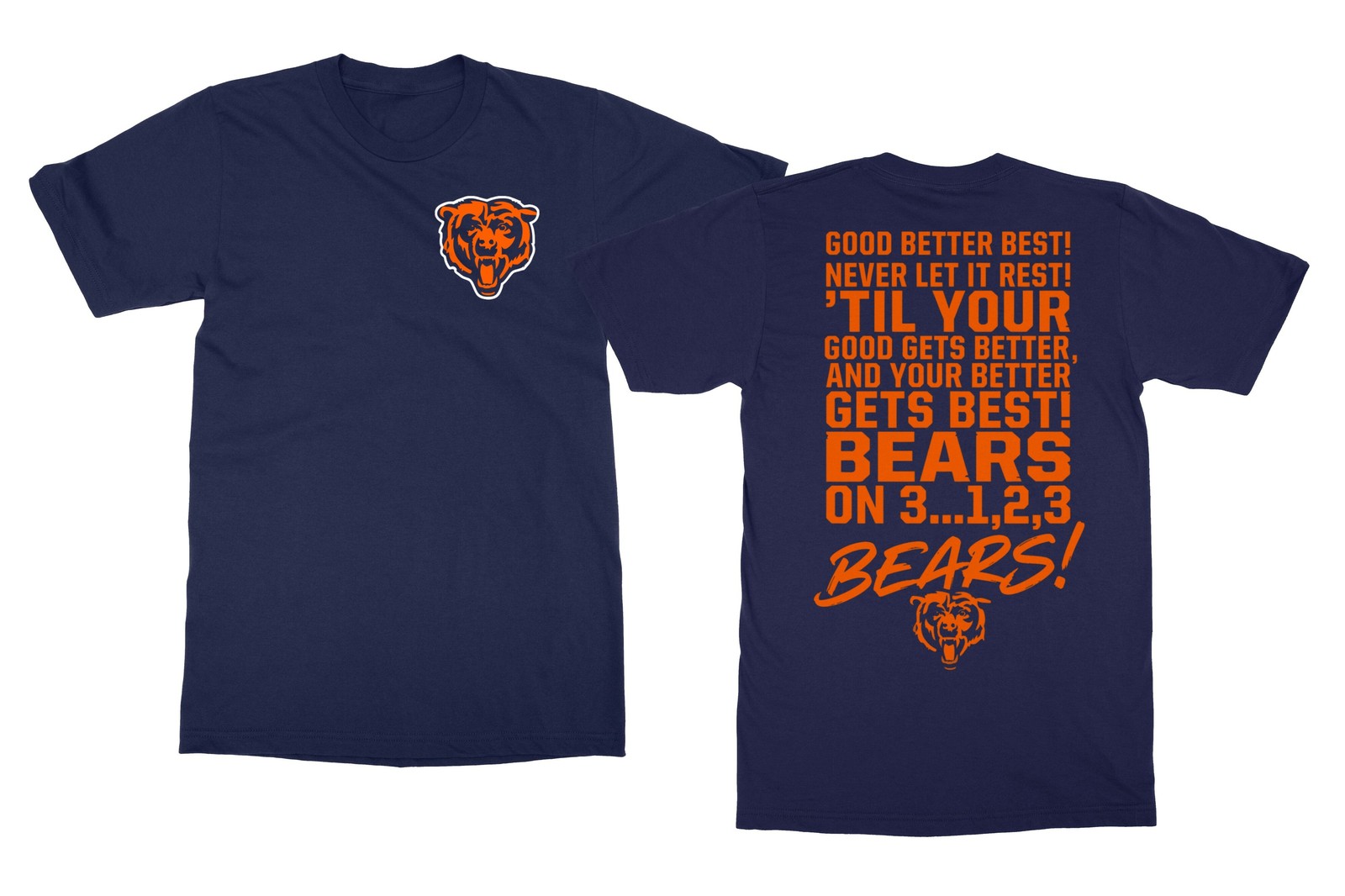 Chicago Good Better Best Tribute - Bear-Inspired Fans Unisex T-Shirt