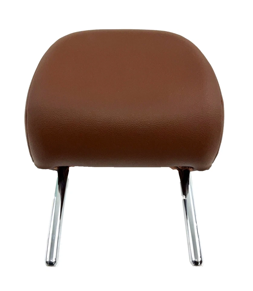 Volkswagen Golf RL 2018 asiento trasero izquierdo reposacabezas cuero marrón OEM limpio AAA+ Foto 2 de 4