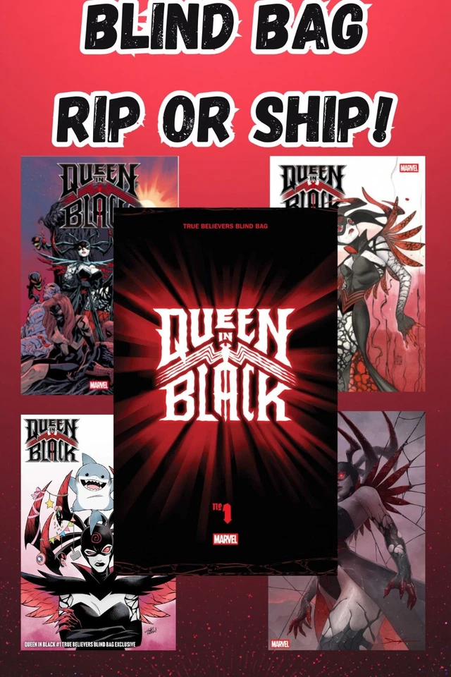Queen in Black release! Blind bag rip and ship!