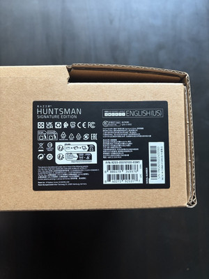 Razer Huntsman Signature Edition Limited Edition Keyboard 1337 IN HAND NEW