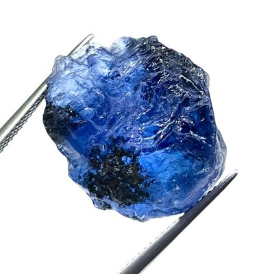 Selene Gems 36,60 Cts Natürlicher Tansanit Roh Blau Kristall Anhänger