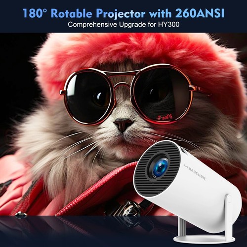 Magcubic Projector HY300 Pro 4K Android 11 Dual Wifi6 260ANSI FREE SHIPPING - Picture 13 of 26