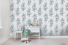 3D Abstract Plant Leaf Pattern Self-adhesive ...