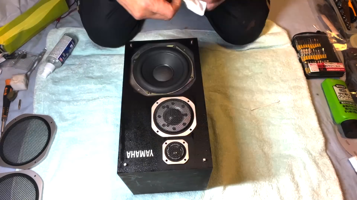 YAMAHA NS-1000MM Mini Studio Monitor Speaker L&R Pair good