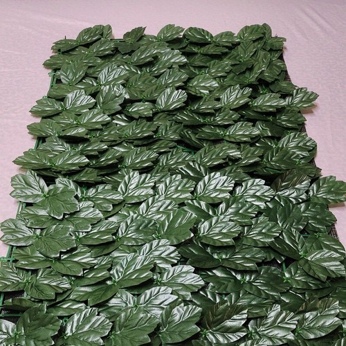 3M Roll Artificial Hedge Garden Fake Ivy Leaf Privacy Fence Screening Wall Panel - Picture 15 of 26