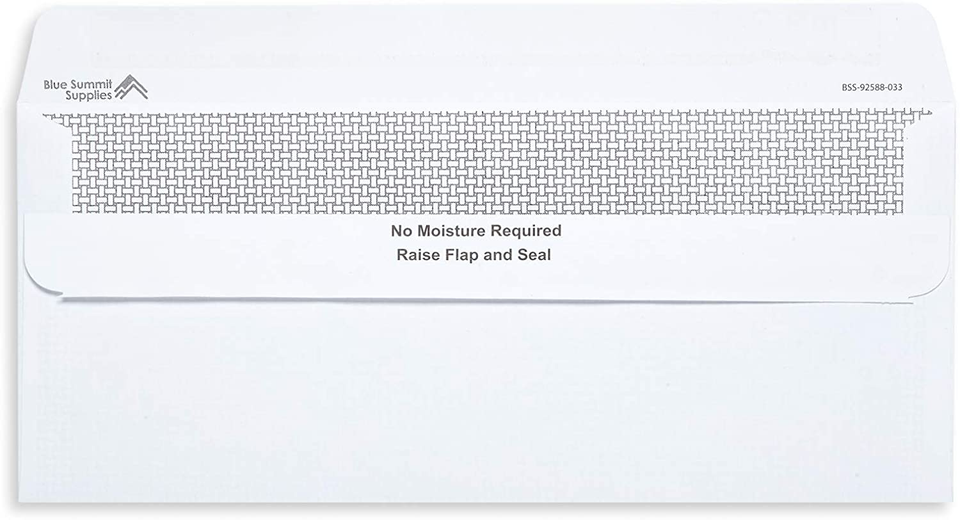 500 Number 10 Envelopes Self Seal Number 10 Business Envelopes Letter