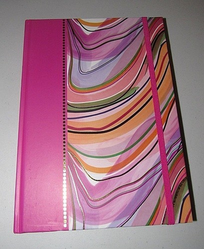 CRAVATTA ELASTICA ROSA SORBETTO ORO METALLIZZATO VORTICE DELUXE RIGATO GIORNALE - Foto 2 di 6