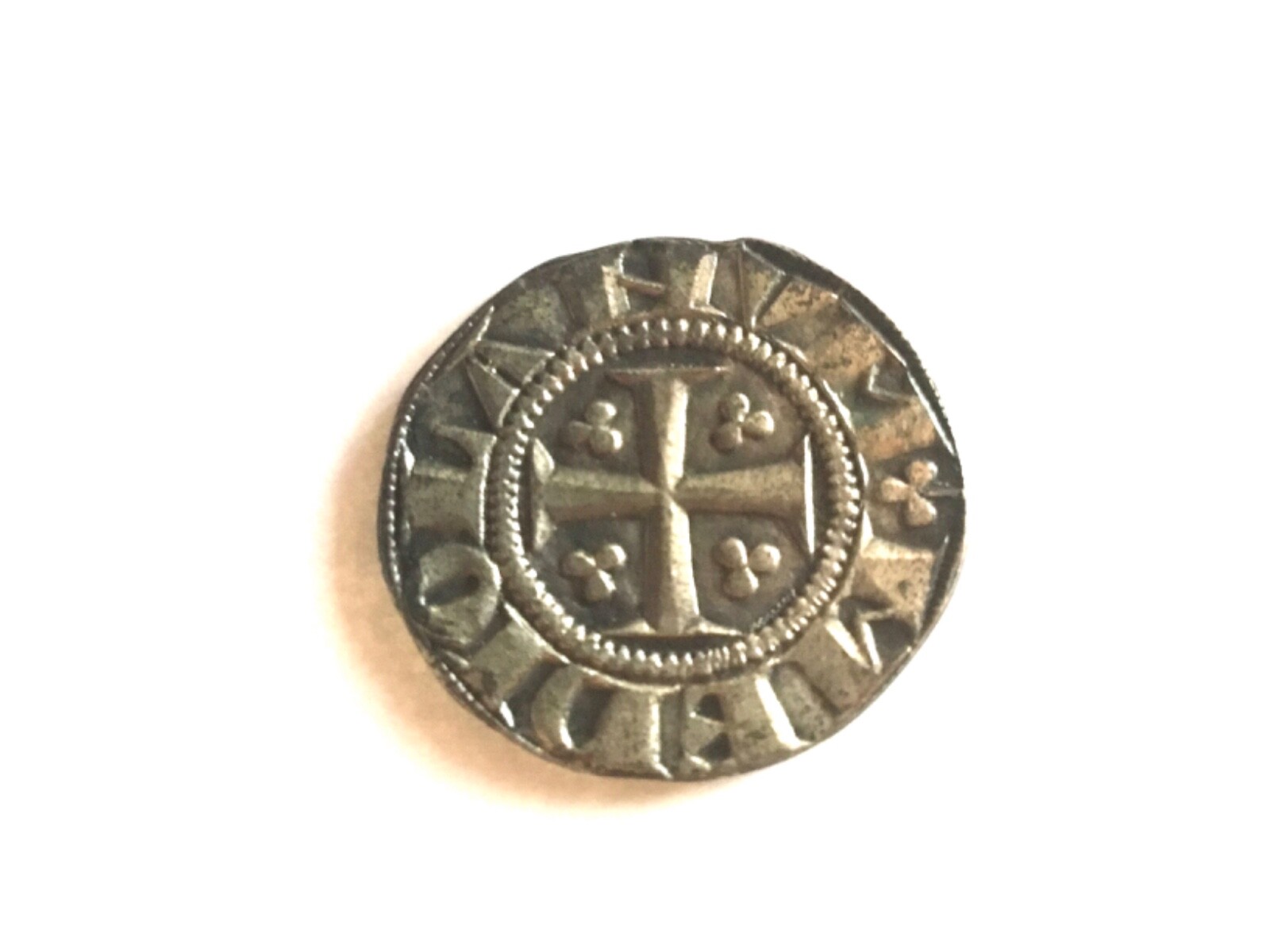 MONNAIE ANCIENNE 1 GROSSO ARGENT - Photo 1/3